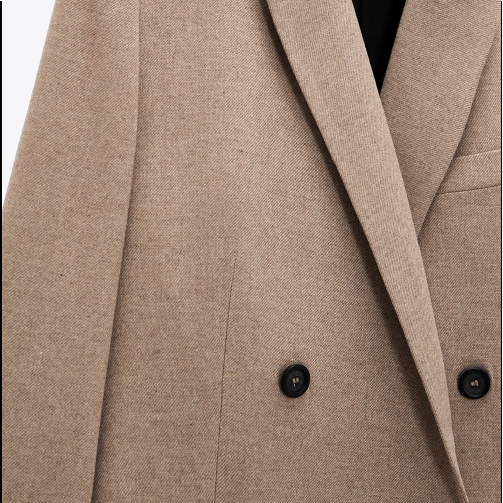 Zara Tan Blazer - Picture 4 of 16